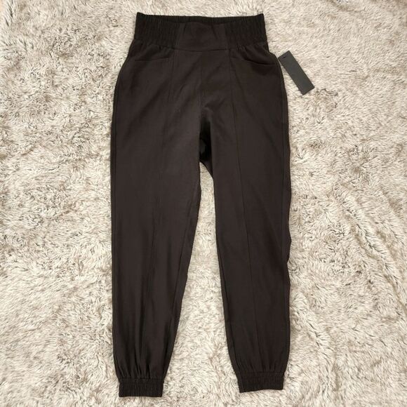 Mono B Pants - Mono B Elastic‎ Waist Polyester Blend Jogger Pants Black Women's Size Small